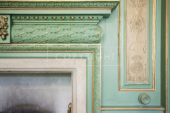 PERIOD FIREPLACE DETAIL