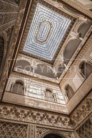 REAL ALCAZAR PALACE INTERIOR, SEVILLE