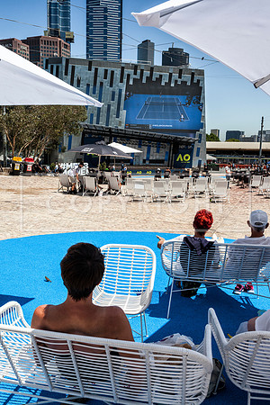 AUSSIE TENNIS OPEN, MELBOURNE