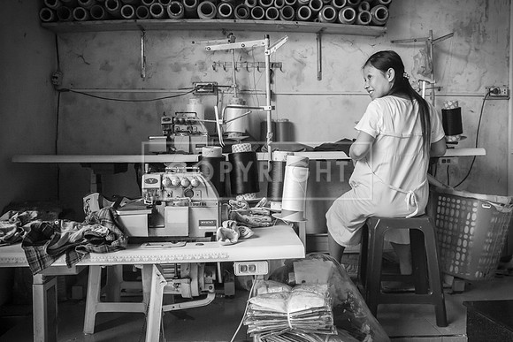 BACKSTREET SEAMSTRESS, NINH BINH, VIETNAM