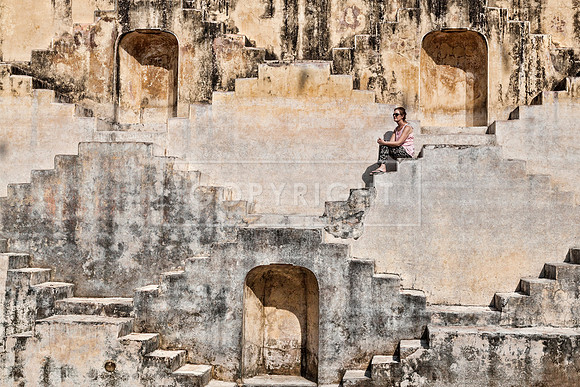 STEP WELL, JAIPUR, RAJASTHAN, INDIA