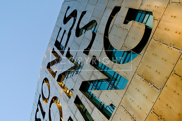 WALES MILLENIUM CENTRE CARDIFF FACADE