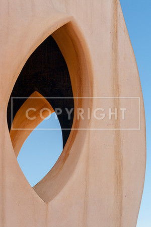SCULPTURE DETAIL, CASA MILA, BARCELONA