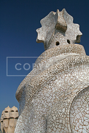 CASA MILA DETAIL, BARCELONA