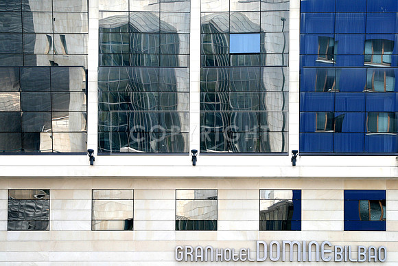 HOTEL FACADE, BILBOA, SPAIN