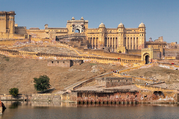 AMER FORT, JAIPUR, RAJASTHAN, INDIA