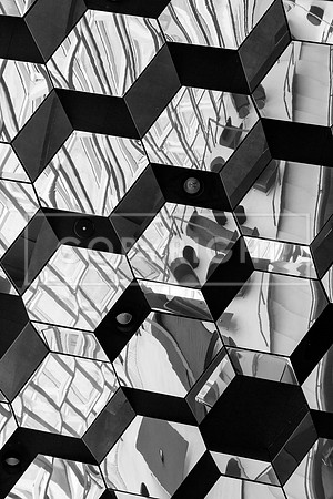 FACADE, HARPA CONCERT HALL, REYKJAVIK, ICELAND