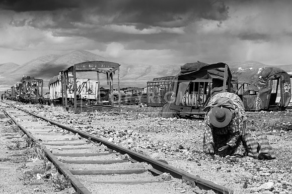 CEMETERIO DE TRENES, UYUNI, BOLIVIA